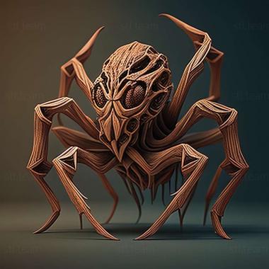 3D модель Ixodes steini (STL)